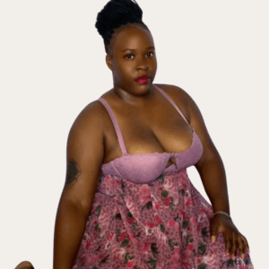 Forever and Always Mesh Babydoll - Mauve