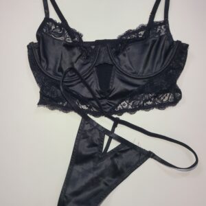 Loving On You 2 Piece Set - Black