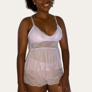 Everyday Bliss Cami Lace Set - Lavender