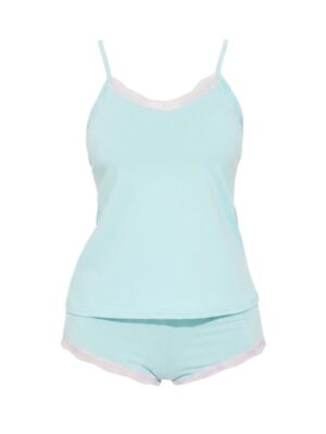 Late Nights Shorts Set - Blue