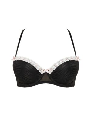 Extra Feelings Lace Bra - Black