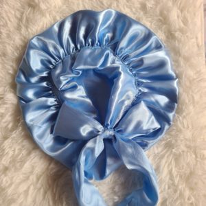 Double Layer Satin - Light Blue