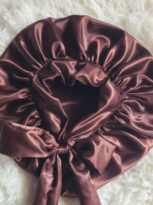Double Layer Satin - Brown