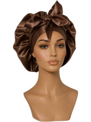 Double Layer Satin - Brown