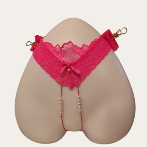 Guilty Pleasure G String Panty - Hot Pink
