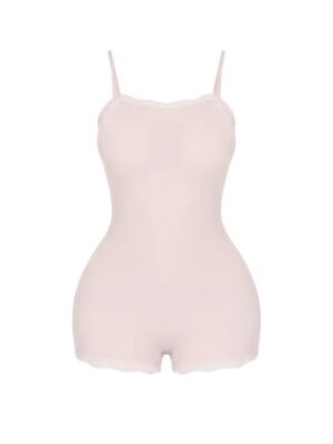Figure Me Out Onesie - Light Pink