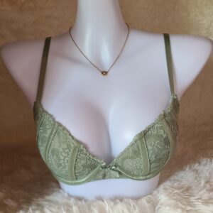 Just Regular Lace Bra - Sage