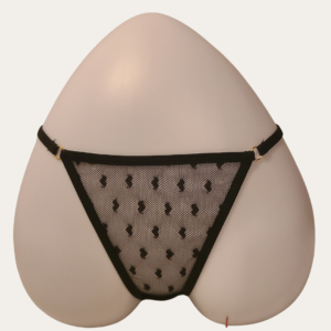 Looking Cute Bikini Panty - Black