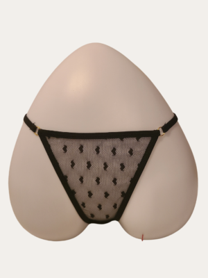 Looking Cute Bikini Panty - Black