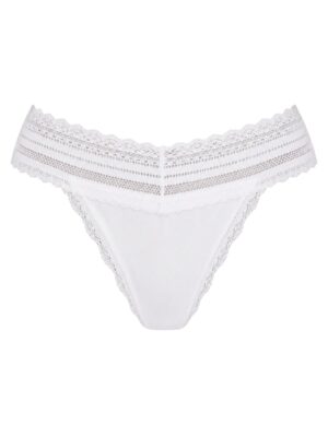 Always Remember Thong Panty - White