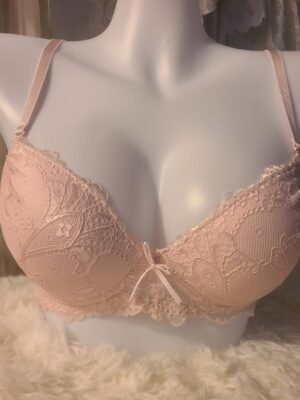 Lace Extra Padded Bra - Nude