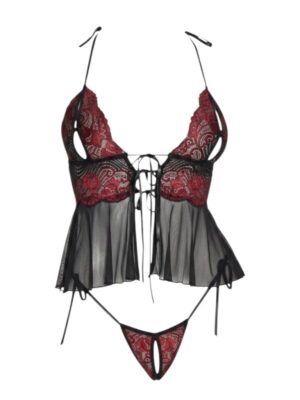 Hype Me Up Set - Black/Red
